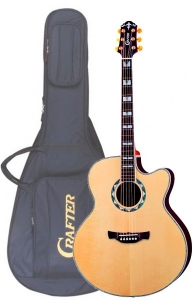 Электроакустическая гитара CRAFTER JE 24 / N с чехлом